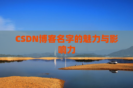 CSDN博客名字的魅力与影响力